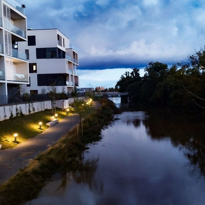 Projekt Šantovka Living obstál při nedávných povodních na výbornou.